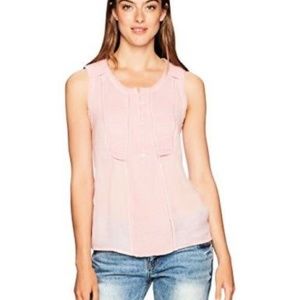 New Lucky Brand Audrey Tank Pink XL